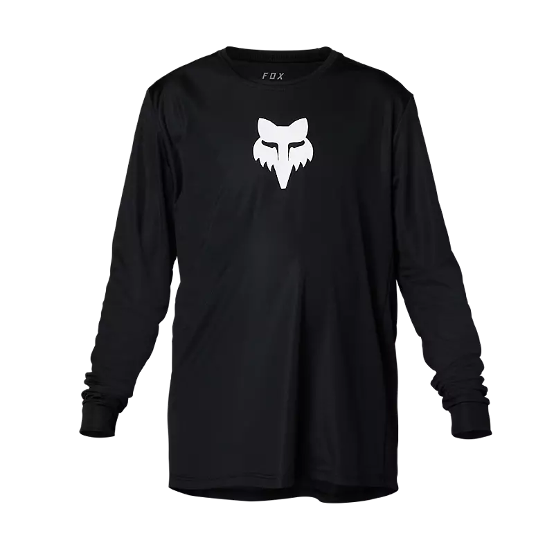 Fox Apparel Youth Small Fox Ranger Long Sleeve Jersey 31074-001-YS 191972734663 Jorgensen Powersports