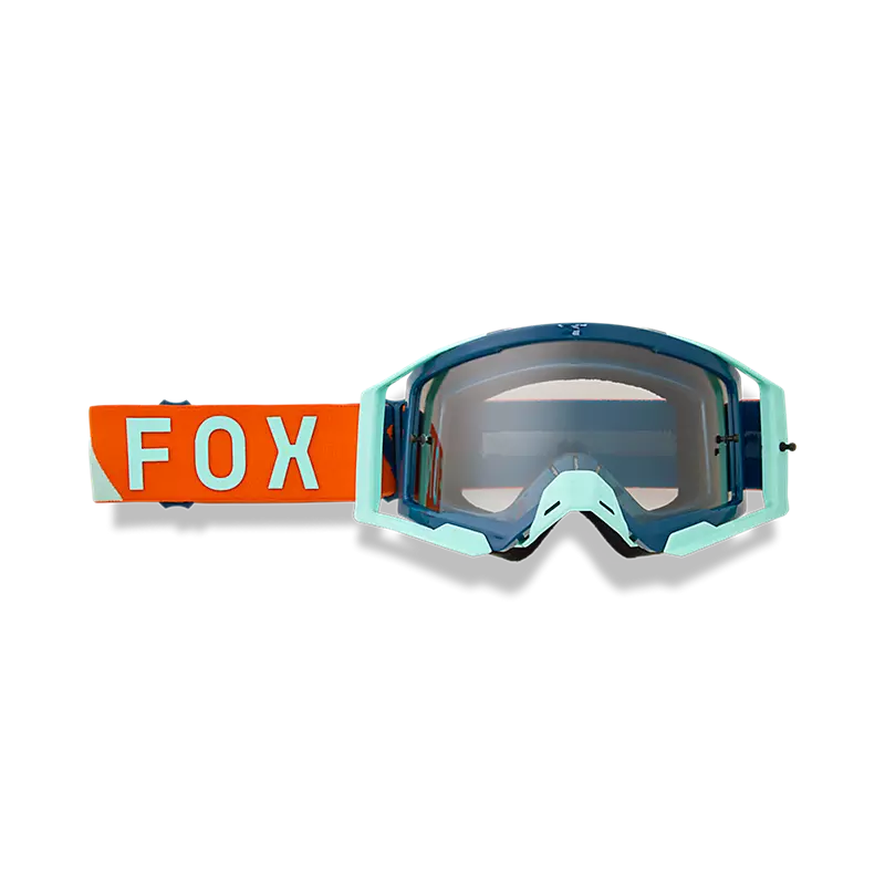 FOX Blue Airspace Tine Smoke Lens Goggles 36411-407-OS 198571049587 Jorgensen Powersports
