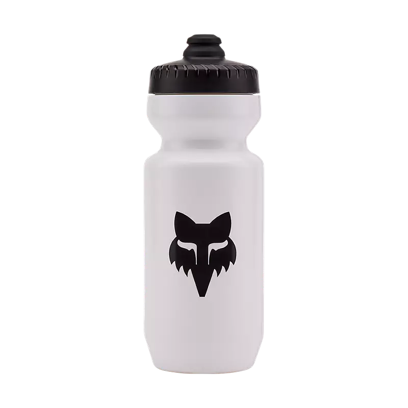 Fox Misc. White Fox Purist 22 Oz Water Bottle 31190-008-OS 191972915956 Jorgensen Powersports