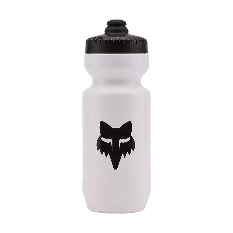 Fox Misc. White Fox Purist 22 Oz Water Bottle 31190-008-OS 191972915956 Jorgensen Powersports