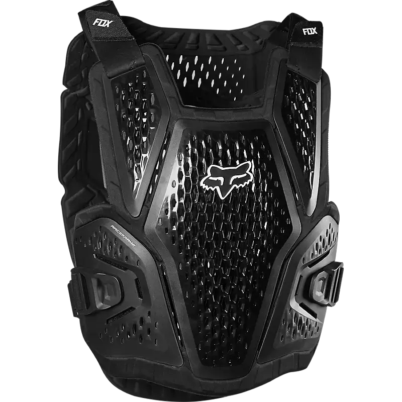 FOX Protection Black / S/M FOX Raceframe Roost Chest Guard 24227-001-S/M 191972281778 Jorgensen Powersports