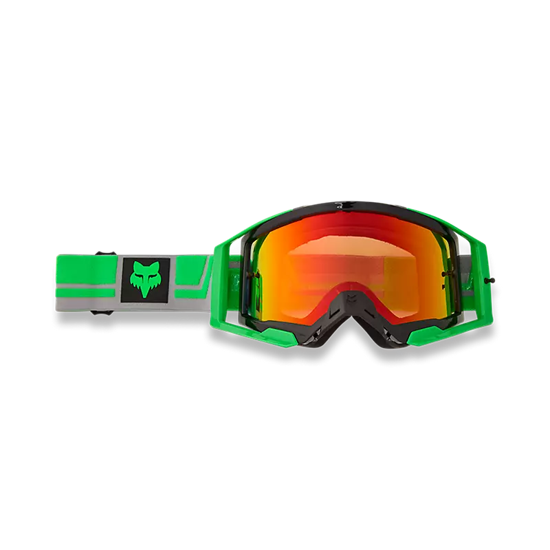 FOX Protection Green FOX Airspace Drive Goggles 33522-395-OS 198571001165 Jorgensen Powersports