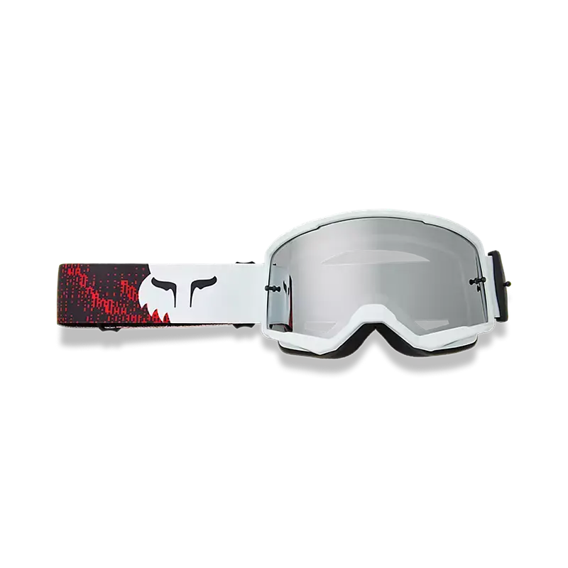 FOX Protection Red Main Kairos Mirrored Lens Goggles 36408-047-OS 198571052440 Jorgensen Powersports