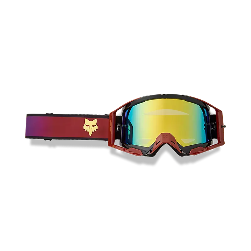 FOX Protection Rust FOX Airspace Drip Mirrored Lens Goggles 36414-180-OS 198571045152 Jorgensen Powersports