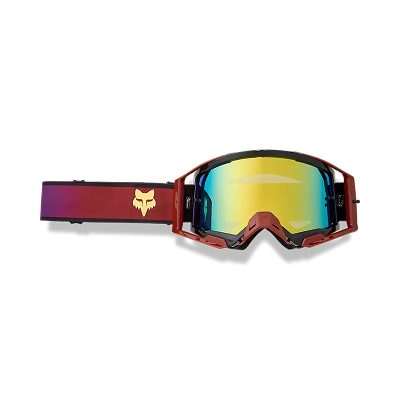 FOX Protection Rust FOX Airspace Drip Mirrored Lens Goggles 36414-180-OS 198571045152 Jorgensen Powersports