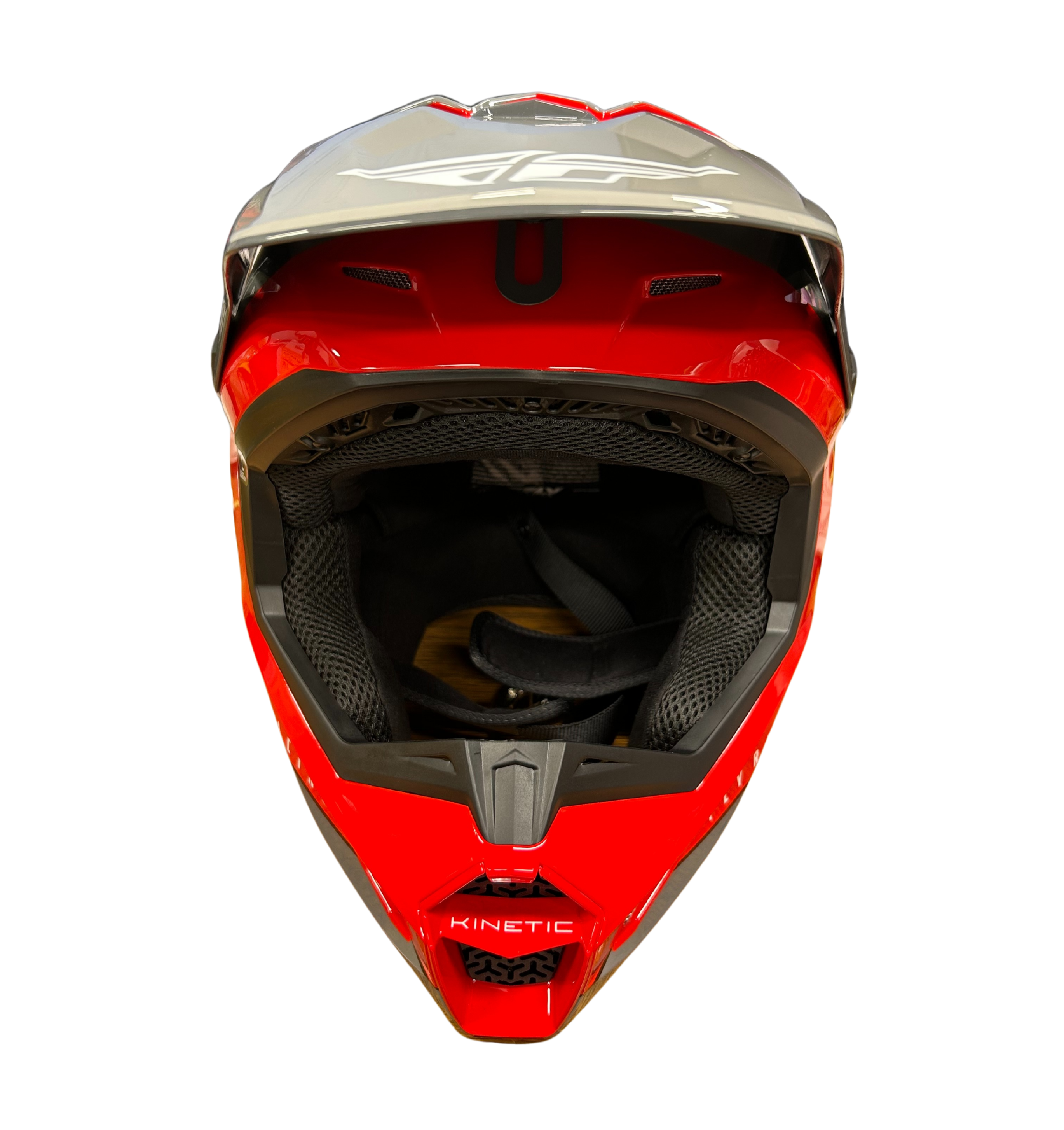Pre-Owned: FLY RACING KINETIC VISION HELMET SIZE LARGE Fly