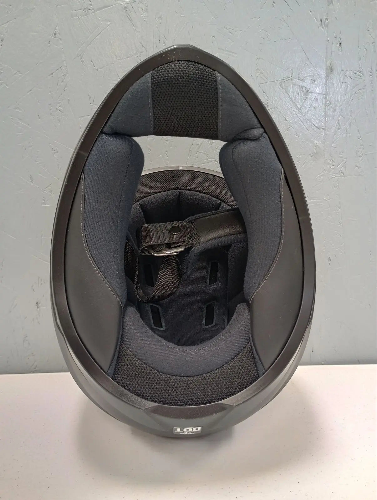 HJC Apparel HJC C10 Street Motorcycle Helmet (Semi Flat Black, Medium) USED 0825-0135-05 U 190501216601 Jorgensen Powersports