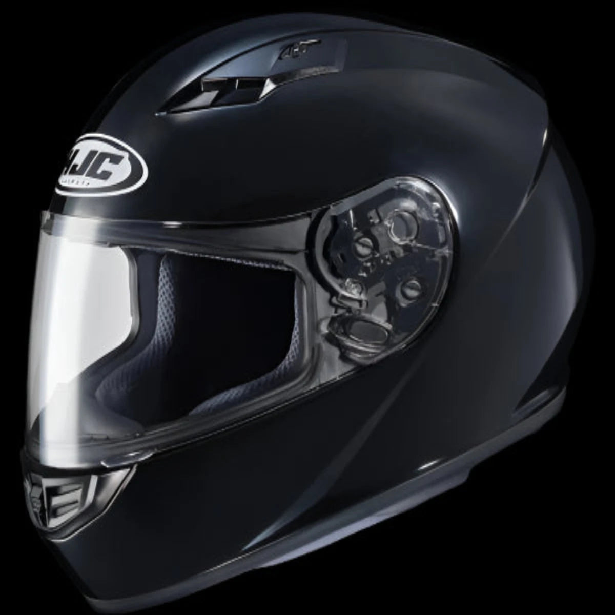 HJC Apparel HJC CS-R3 Snow (Gloss Black, Small) USED 0856-0105-04 U Jorgensen Powersports