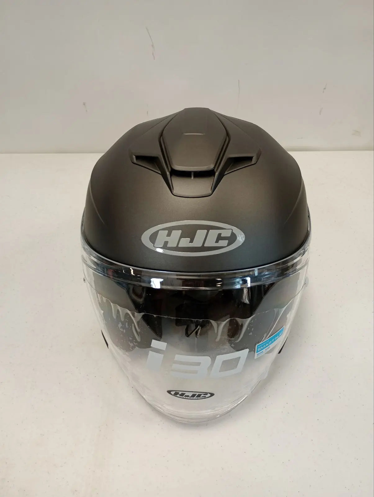 HJC Apparel HJC i30 Helmet (Semi-Flat Titanium, Large) Defect 0837-0147-06 U Jorgensen Powersports