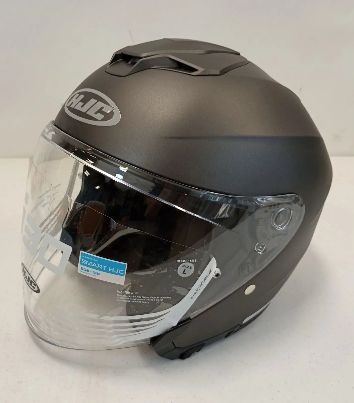 HJC Apparel HJC i30 Helmet (Semi-Flat Titanium, Large) Defect 0837-0147-06 U Jorgensen Powersports