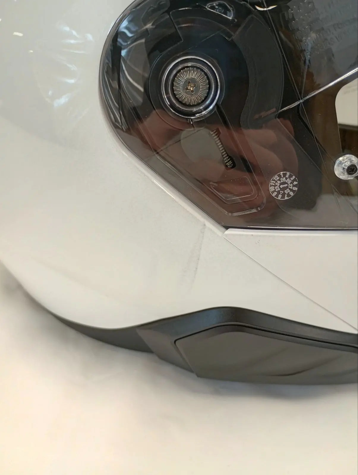 HJC Apparel HJC i91 Modular Helmet (Large, White) USED 0848-0109-06 U B09385MLW3 Jorgensen Powersports