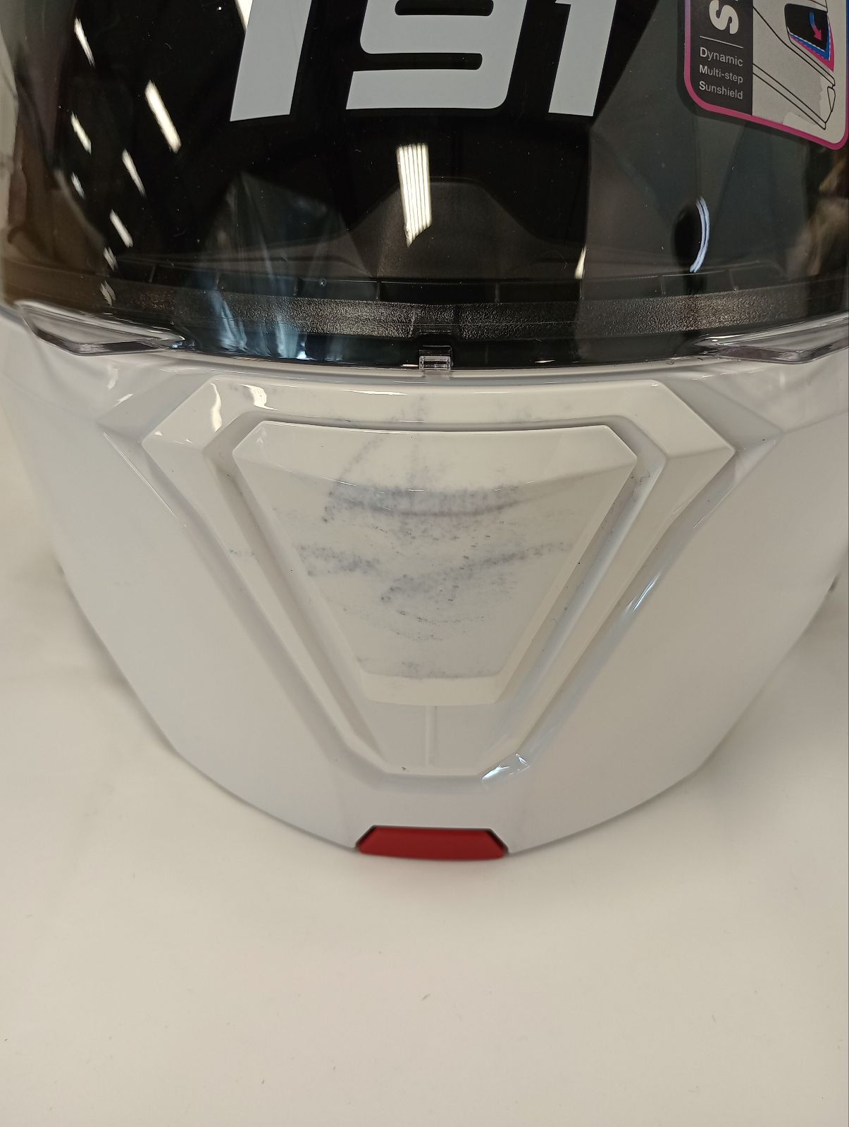 HJC Apparel HJC i91 Modular Helmet (Large, White) USED 0848-0109-06 U B09385MLW3 Jorgensen Powersports