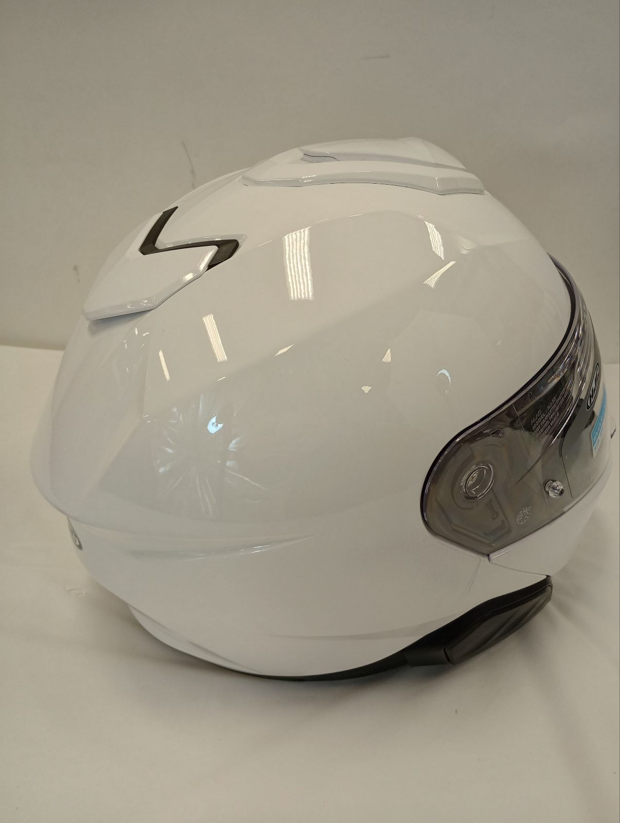 HJC Apparel HJC i91 Modular Helmet (Large, White) USED 0848-0109-06 U B09385MLW3 Jorgensen Powersports