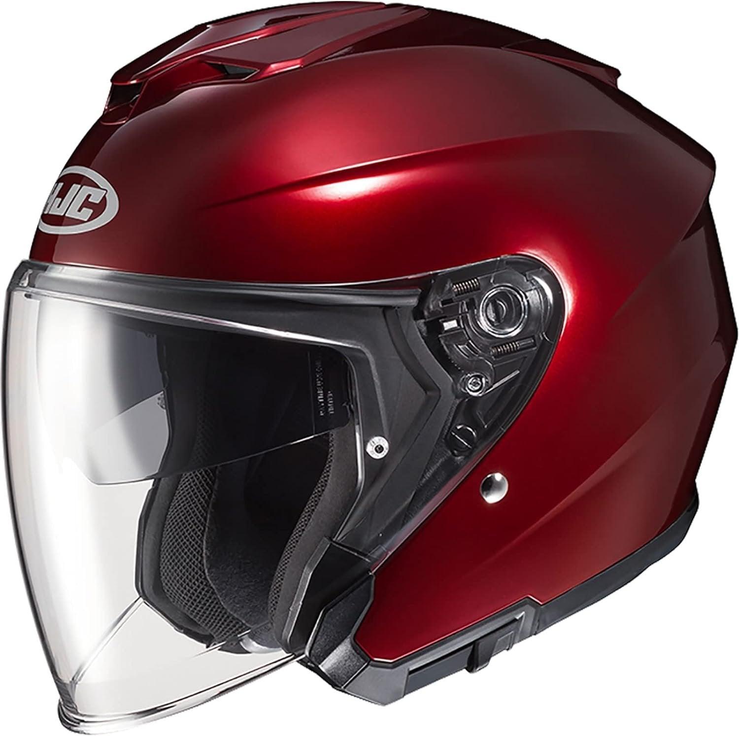 HJC Apparel Wine / Medium HJC i30 Solid Street Motorcycle Helmet 0837-0111-05 Jorgensen Powersports