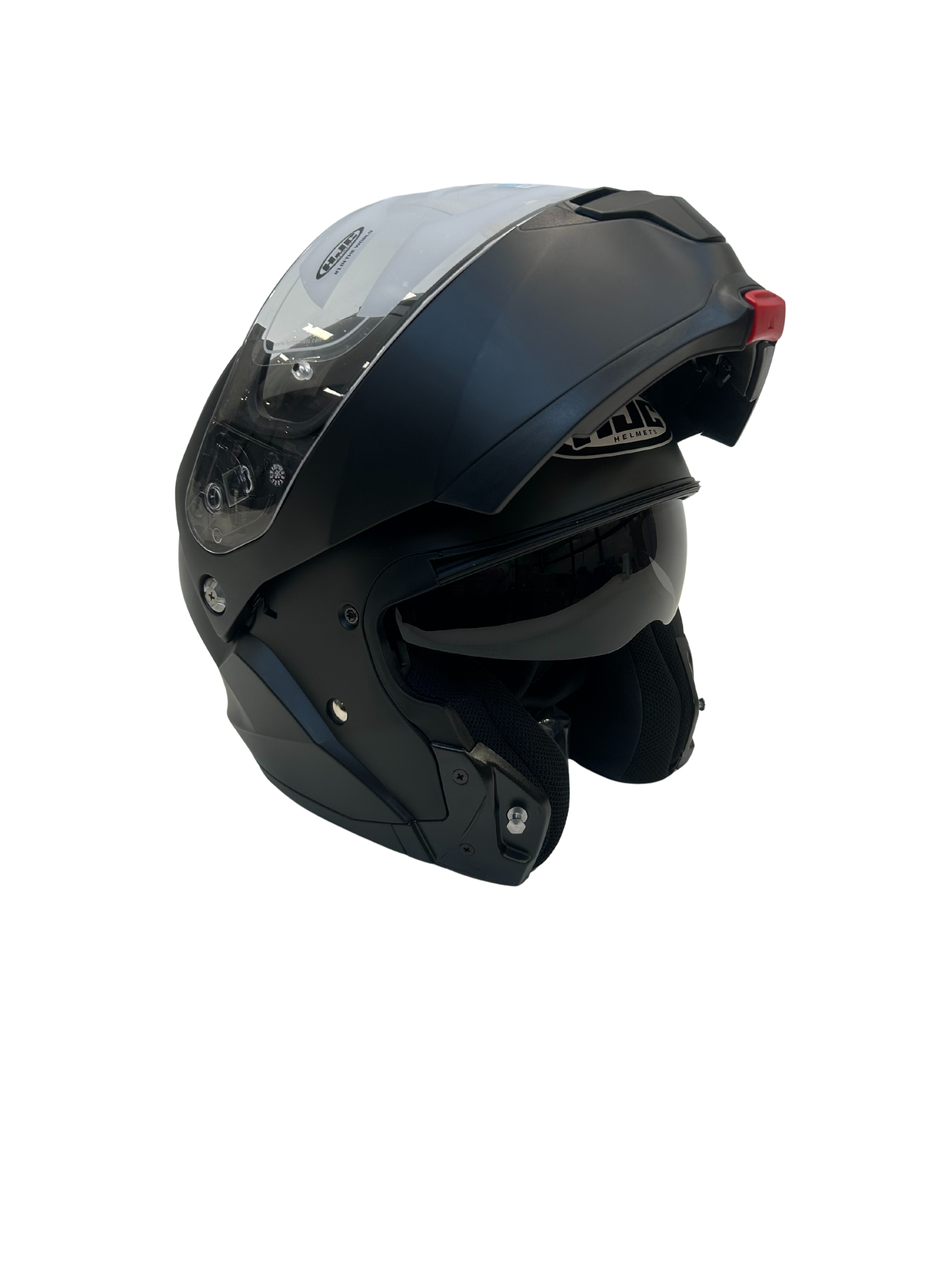 HJC helmet HJC C91 Modular Helmet Matte Black Size Medium USED 0847-0135-05 U1 Jorgensen Powersports