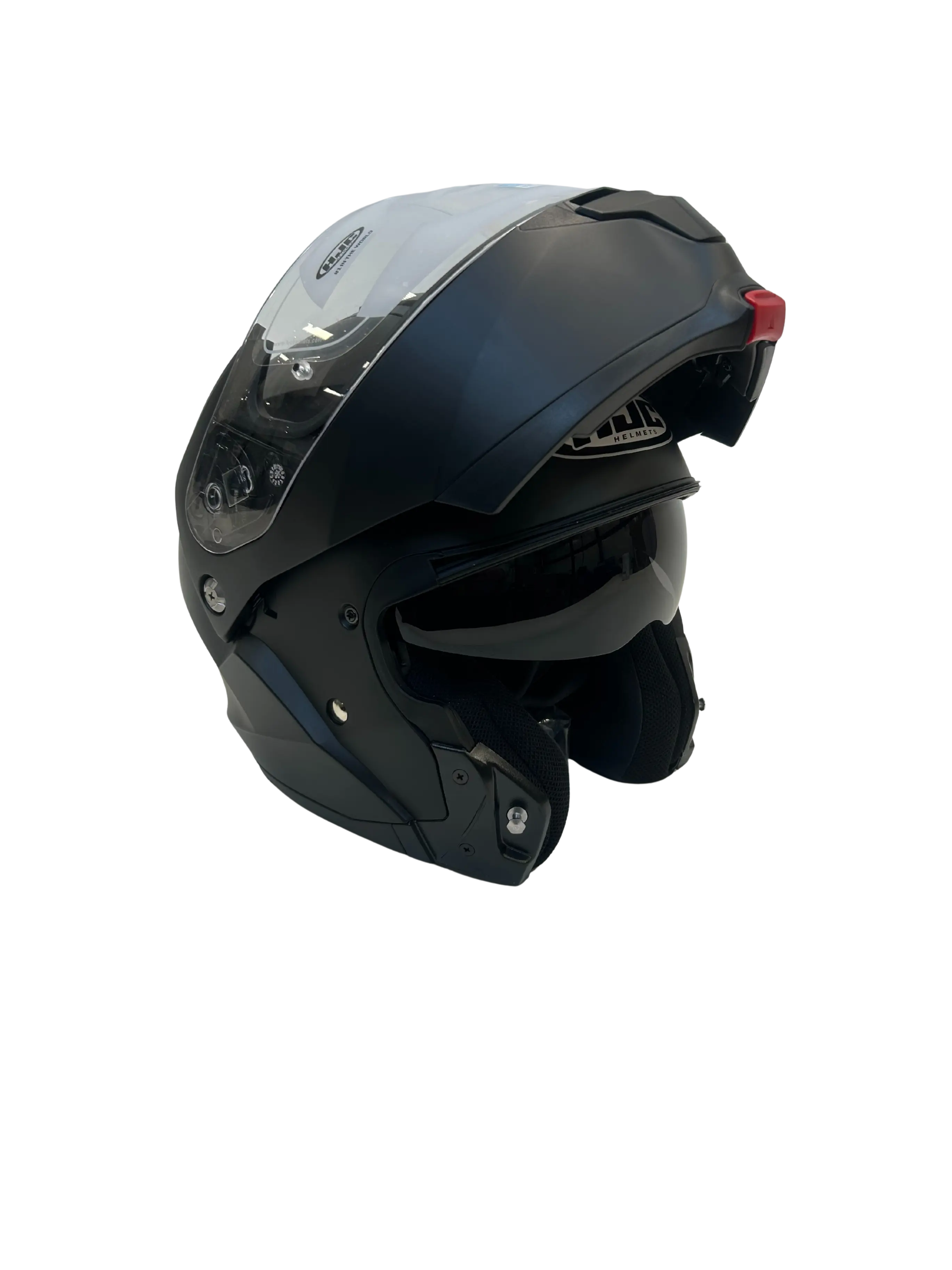 HJC helmet HJC C91 Modular Helmet Matte Black Size Medium USED 0847-0135-05 U1 Jorgensen Powersports