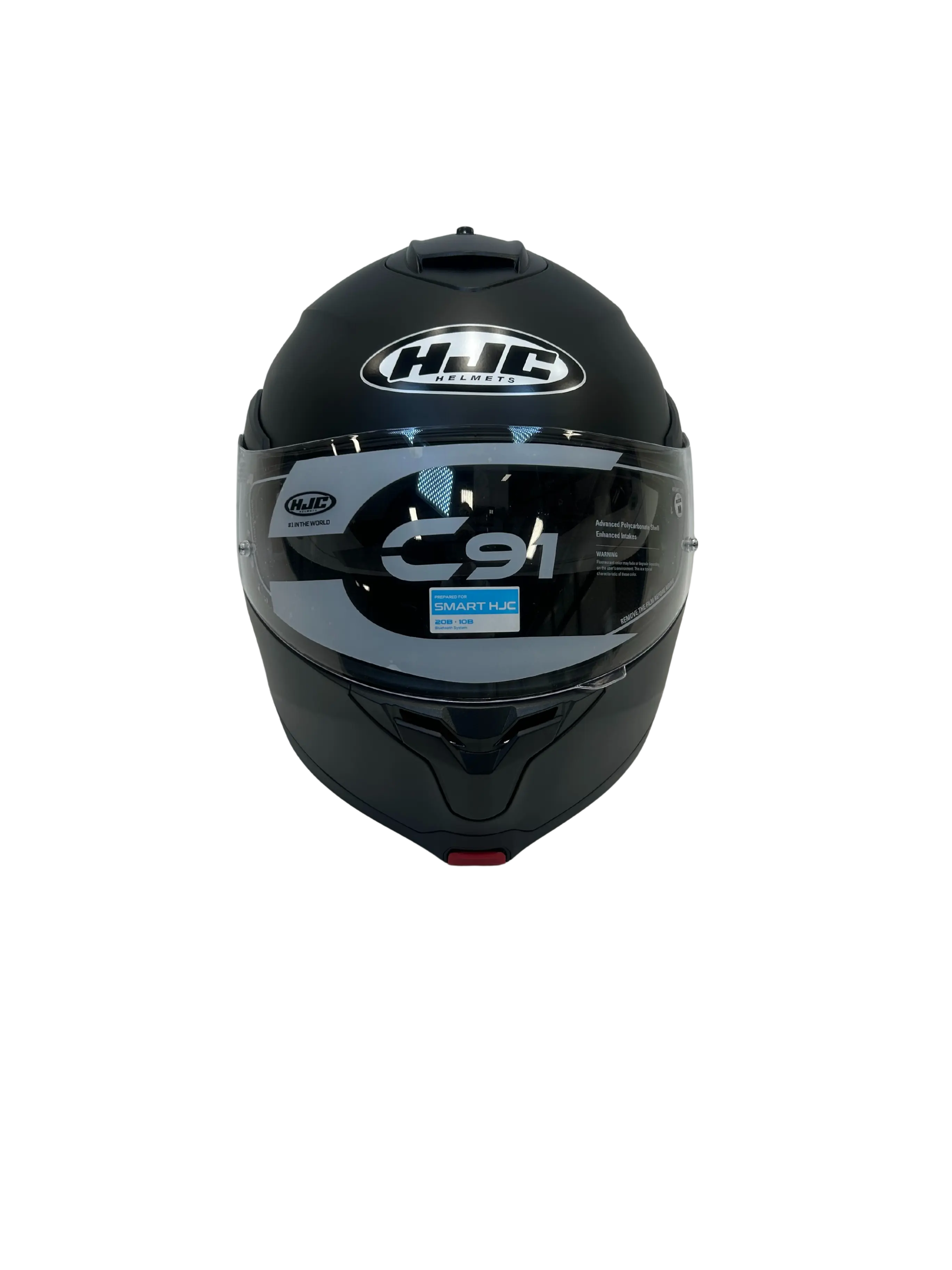 HJC helmet HJC C91 Modular Helmet Matte Black Size Medium USED 0847-0135-05 U1 Jorgensen Powersports