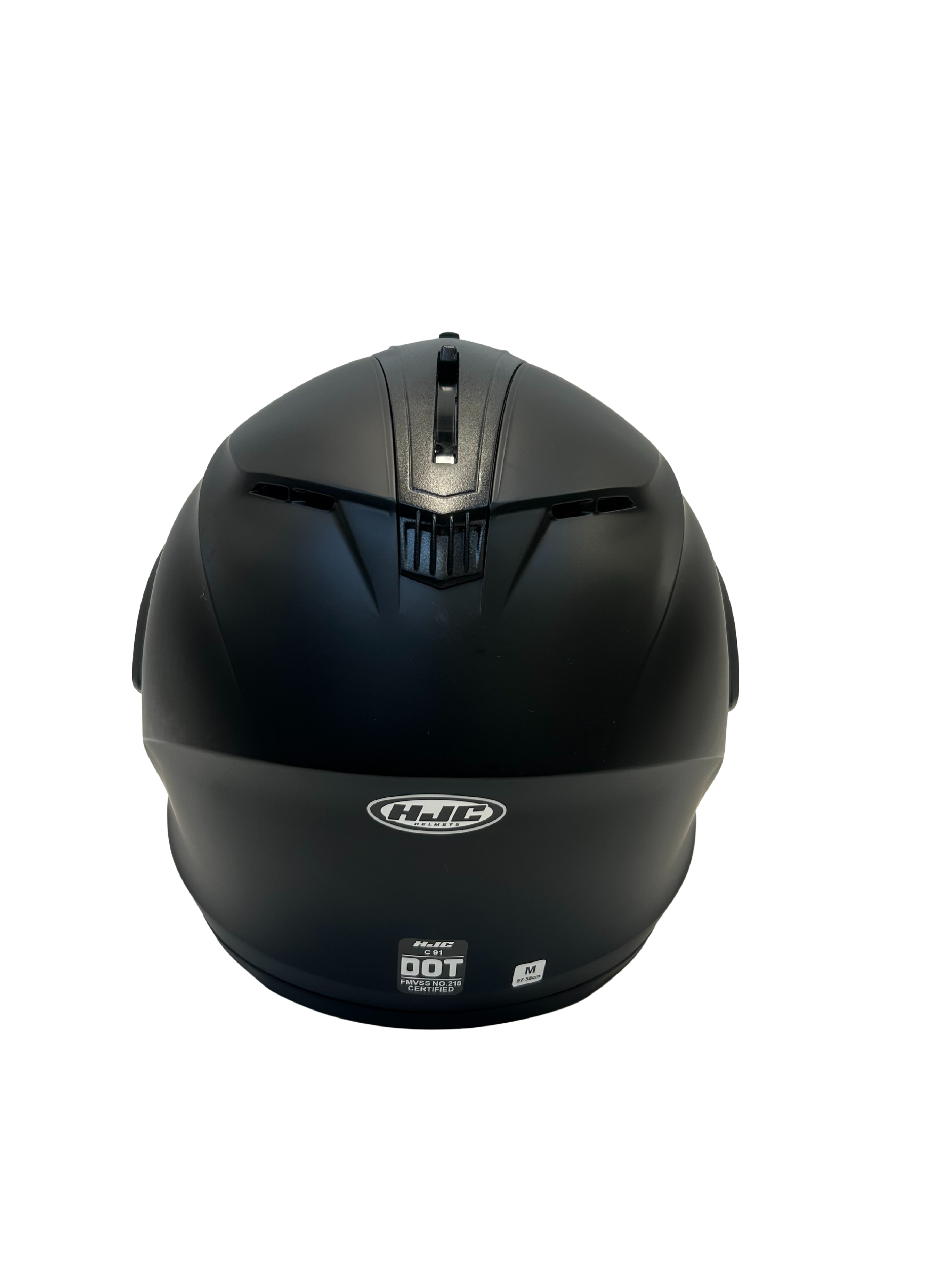 HJC helmet HJC C91 Modular Helmet Matte Black Size Medium USED 0847-0135-05 U1 Jorgensen Powersports