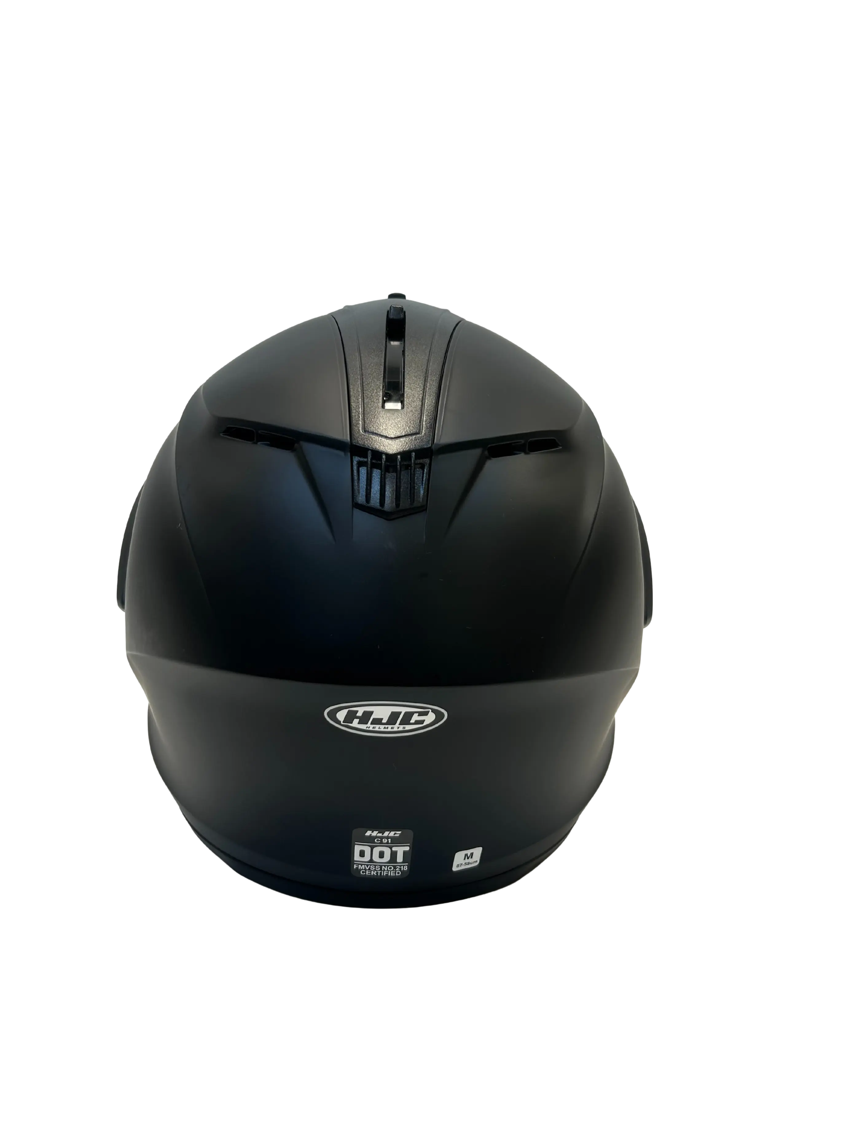 HJC helmet HJC C91 Modular Helmet Matte Black Size Medium USED 0847-0135-05 U1 Jorgensen Powersports