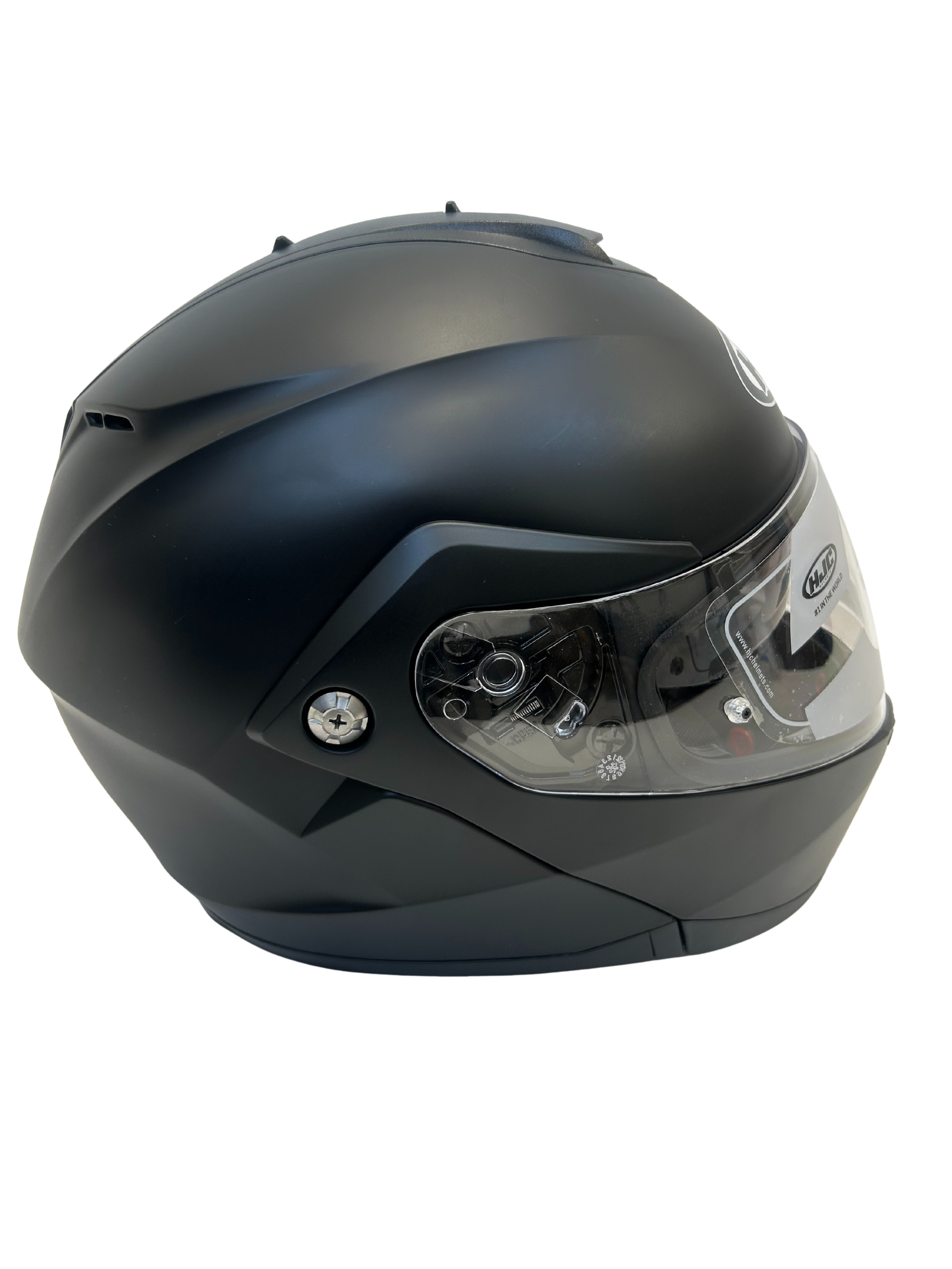 HJC helmet HJC C91 Modular Helmet Matte Black Size Medium USED 0847-0135-05 U1 Jorgensen Powersports
