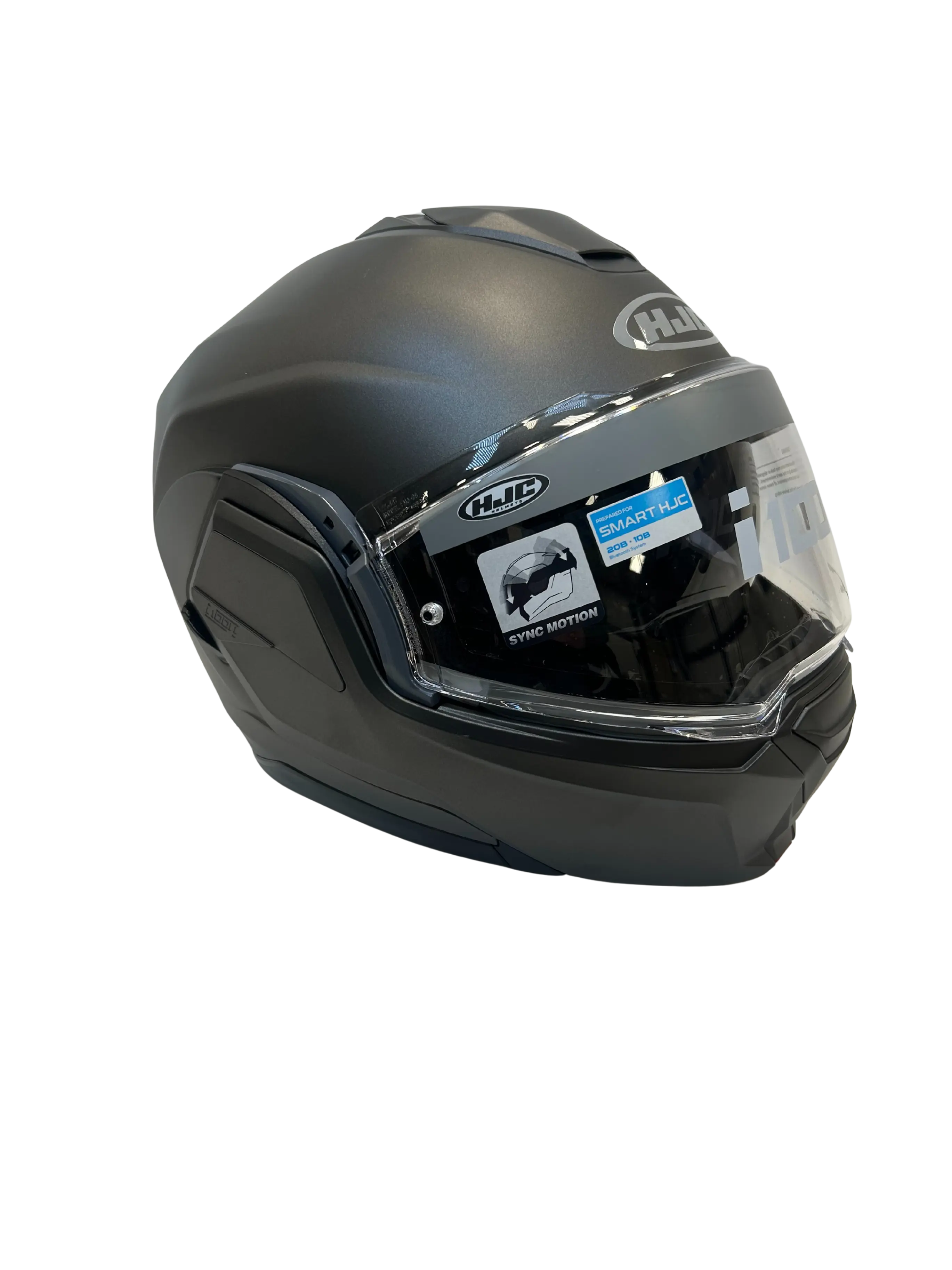 HJC helmet HJC i100 Helmet Flat Titanium Size Medium USED 0811-0147-05 U Jorgensen Powersports