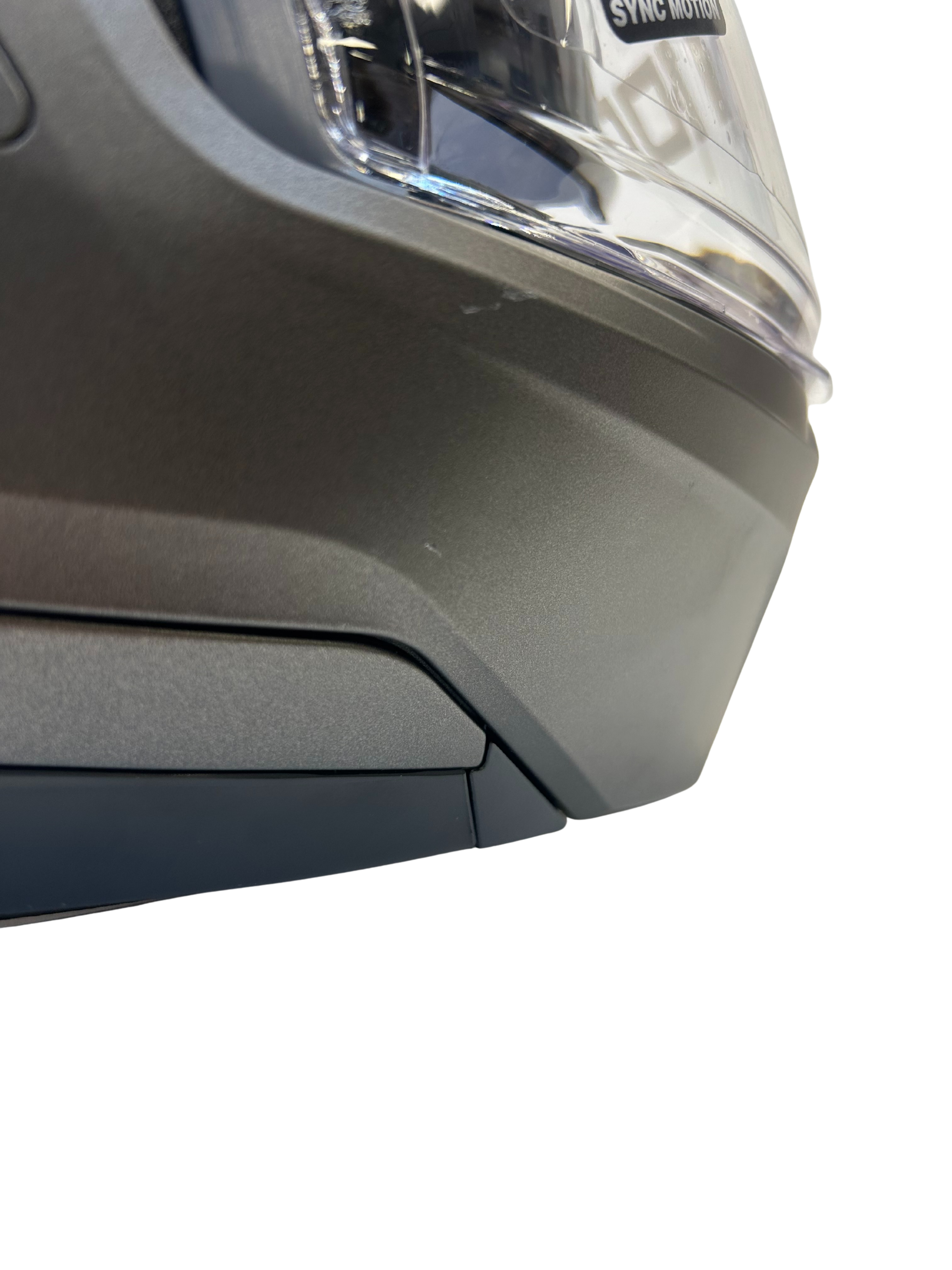 HJC helmet HJC i100 Helmet Flat Titanium Size Medium USED 0811-0147-05 U Jorgensen Powersports