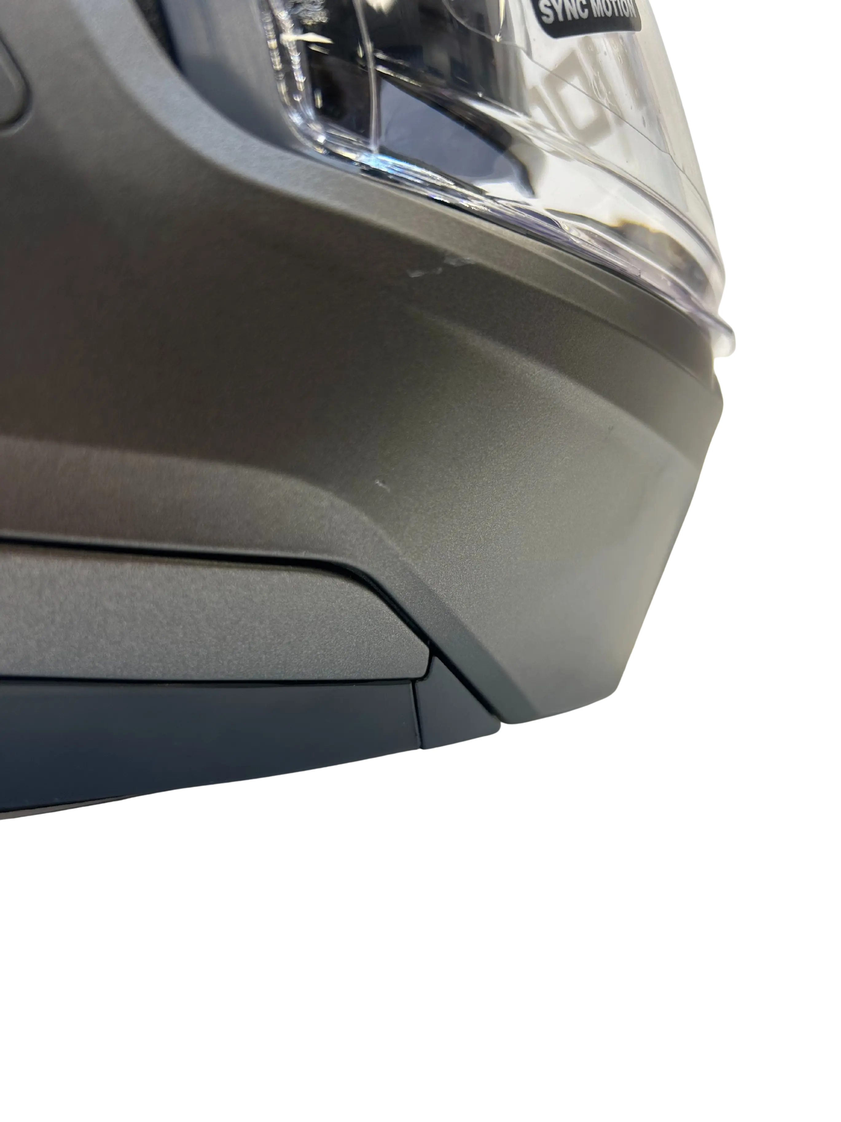 HJC helmet HJC i100 Helmet Flat Titanium Size Medium USED 0811-0147-05 U Jorgensen Powersports