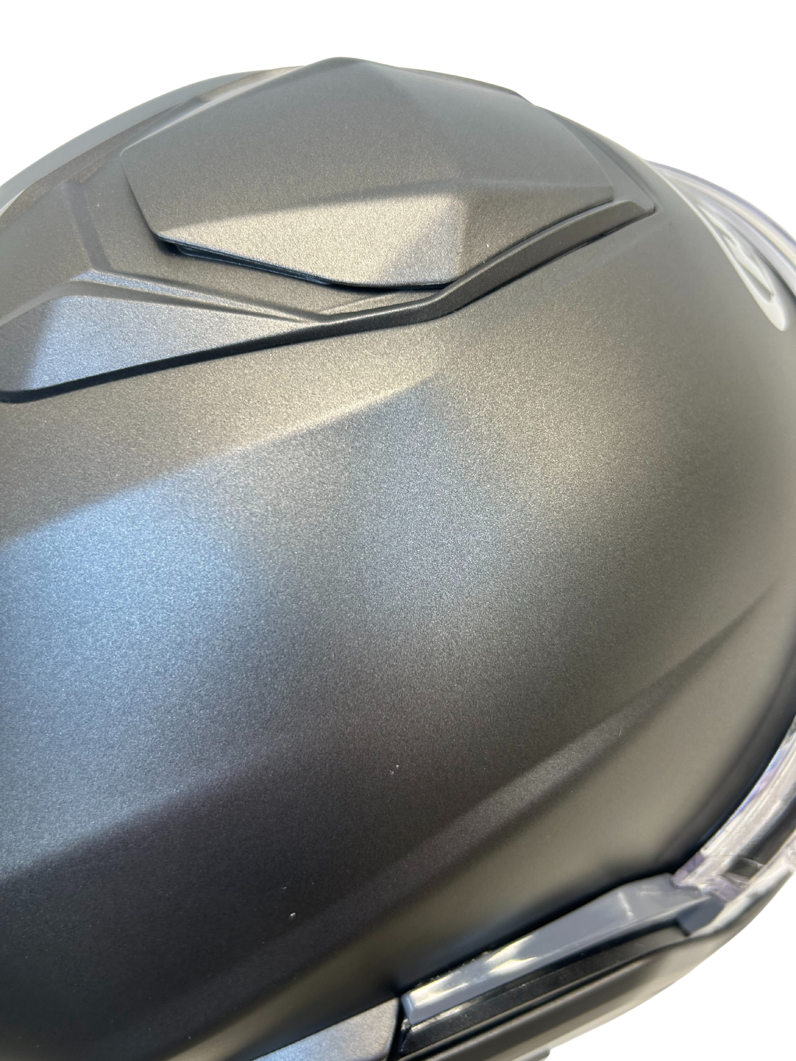 HJC helmet HJC i100 Helmet Flat Titanium Size Medium USED 0811-0147-05 U Jorgensen Powersports