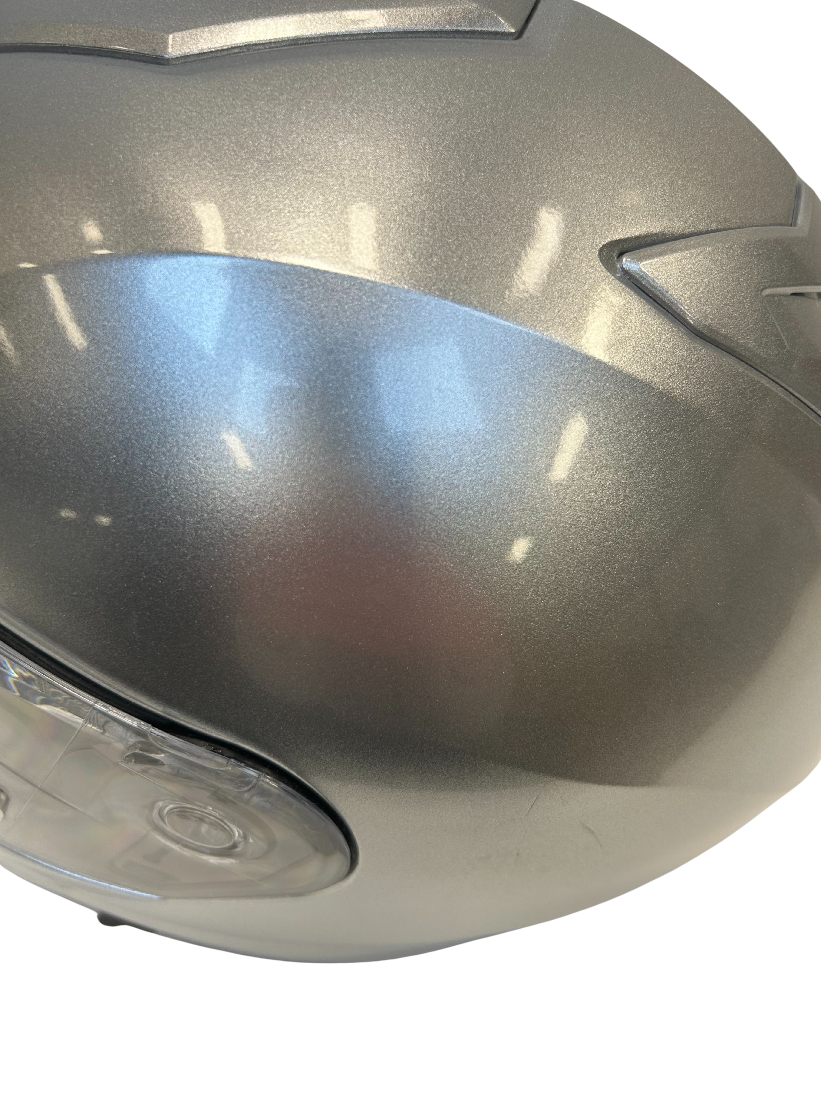 HJC helmet HJC i90 Street Helmet Silver Size Small USED 0843-0107-04 U Jorgensen Powersports