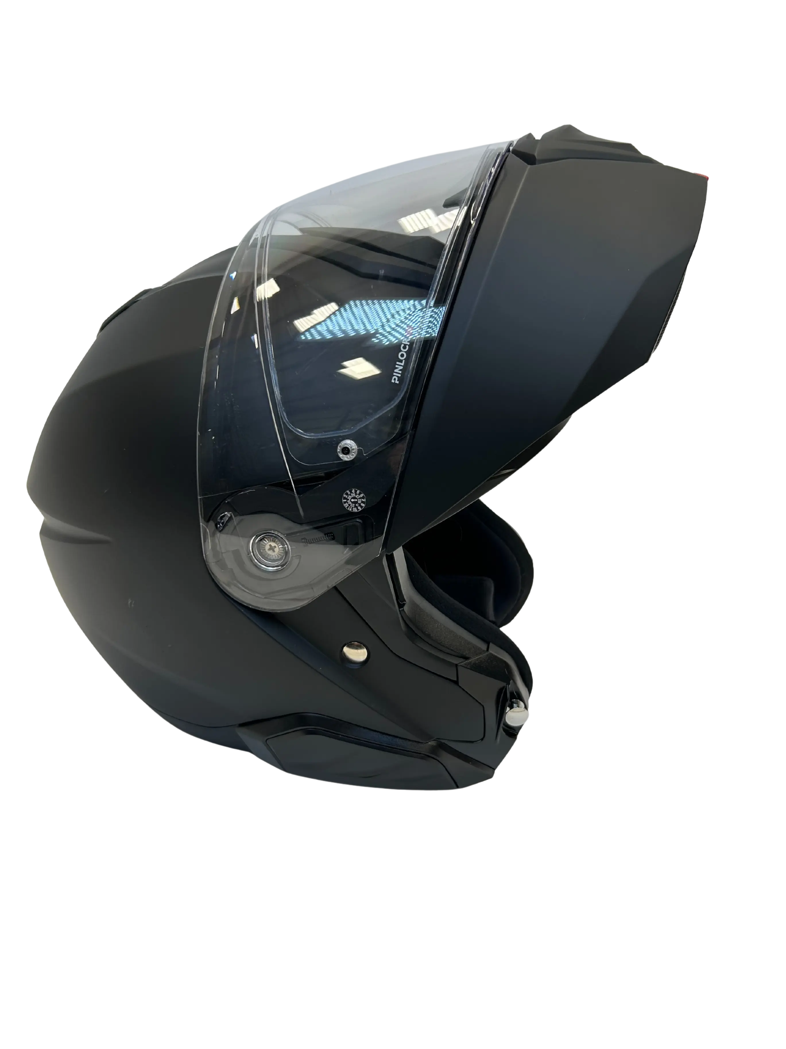 HJC helmet HJC i91 Modular Street Motorcycle Helmet Matte Black Size XL USED 0848-0135-07 U Jorgensen Powersports