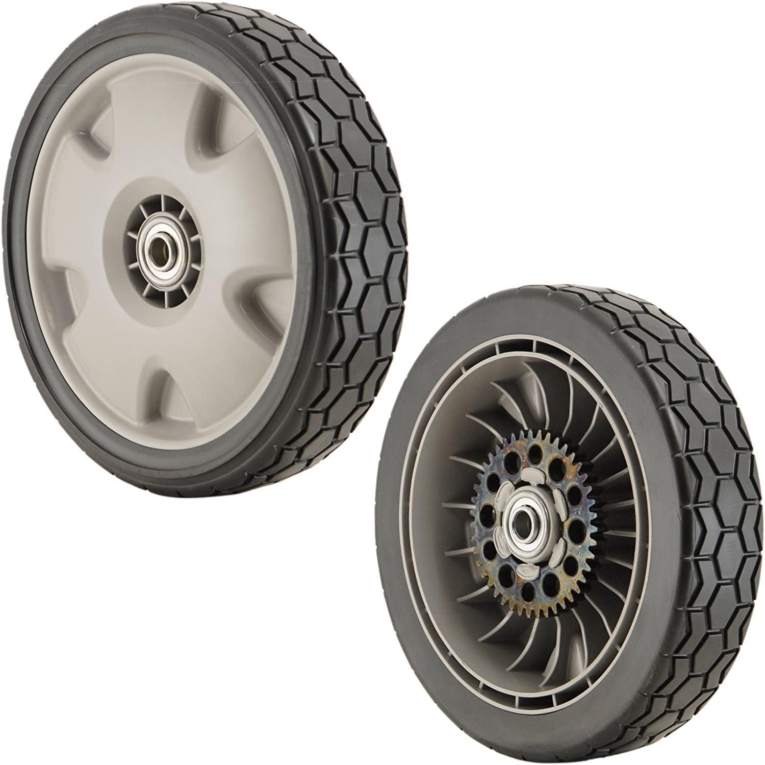 Honda Automotive Parts and Accessories Honda 9" Lawn Mower Rear Wheels 2-Pack 42710-VH7-010ZA X2 Jorgensen Powersports