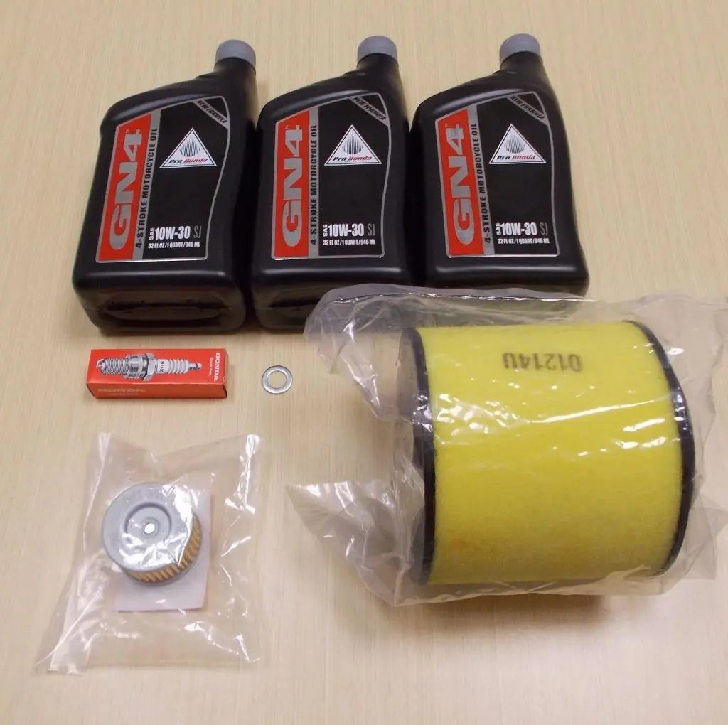 Honda ATV Complete Service Tune-Up Kit - 3 Quarts Honda