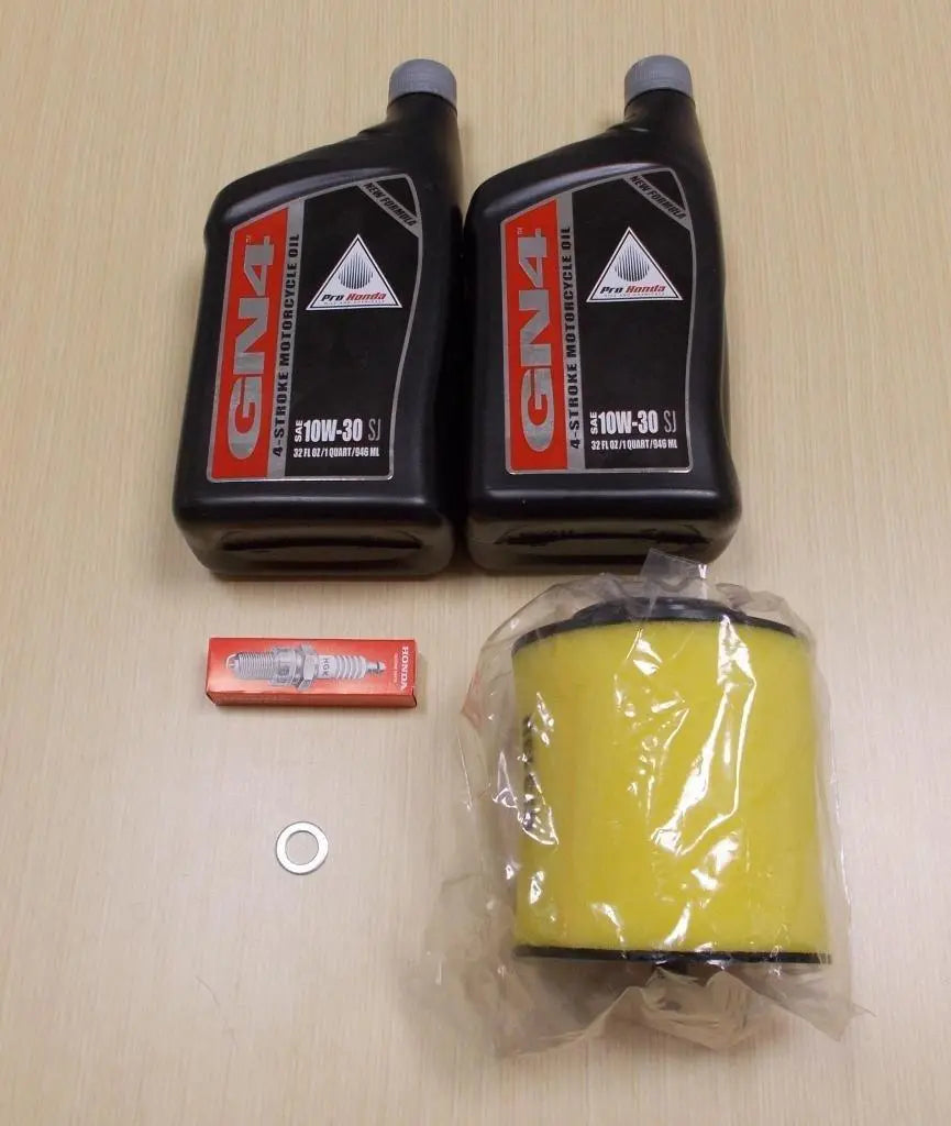 Honda Complete Oil Service Tune-Up Kit 10w/30 - 2 Quarts with Washer Honda