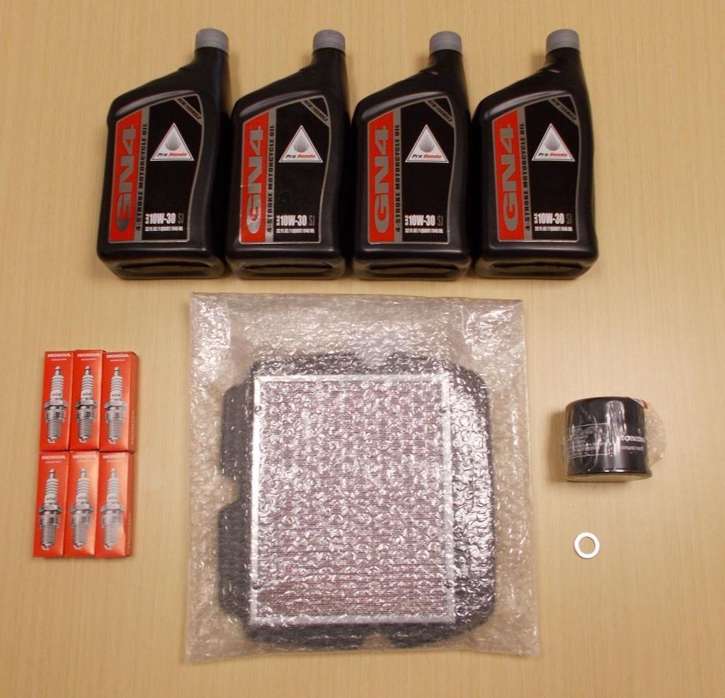 Honda Automotive Parts and Accessories Honda Complete Oil Service Tune-Up Kit 10w/30 - 4 Quarts Hon-410 Jorgensen Powersports