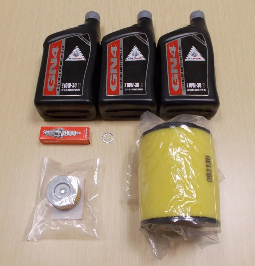 Honda Complete Oil Service Tune-Up Kit - 3 Quarts Honda