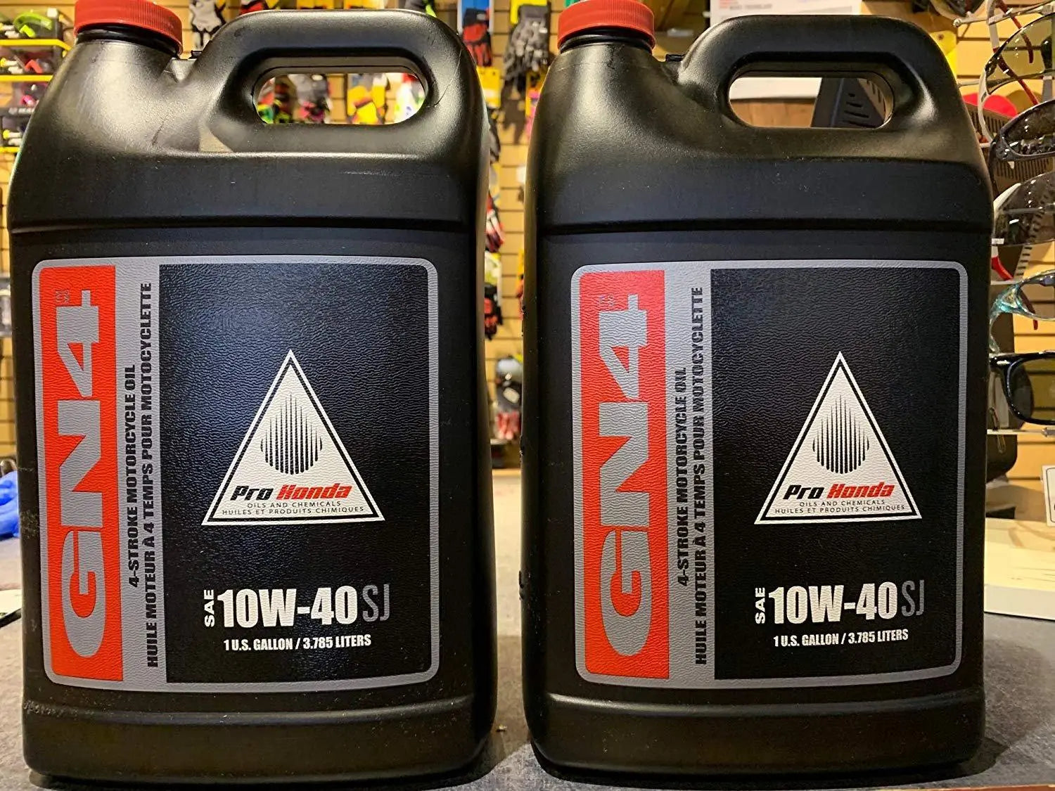 Honda GN4 4-Stroke Oil 10w/40 - 1 Gallon 2-Pack Honda