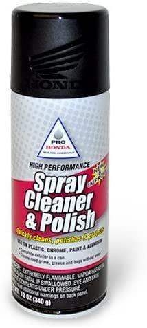 Honda Automotive Parts and Accessories Honda Spray Cleaner and Polish 12oz 08732-SCP00 786102004060 Jorgensen Powersports