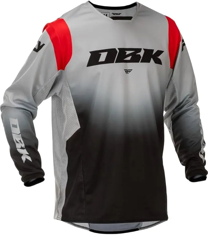 Jorgensen Powersports Black/Grey / Small Fly Racing 2026 Kinetic Jersey 379-520S 191361516429 Jorgensen Powersports