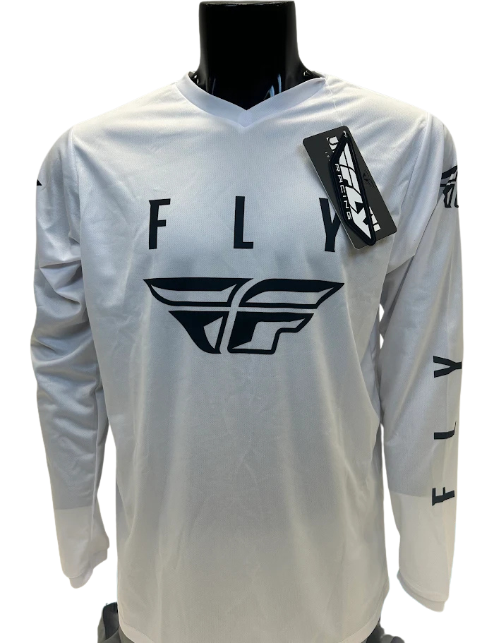Jorgensen Powersports Fly Universal Jersey White Large Used 374-996L U Jorgensen Powersports