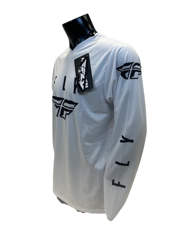 Jorgensen Powersports Fly Universal Jersey White Large Used 374-996L U Jorgensen Powersports
