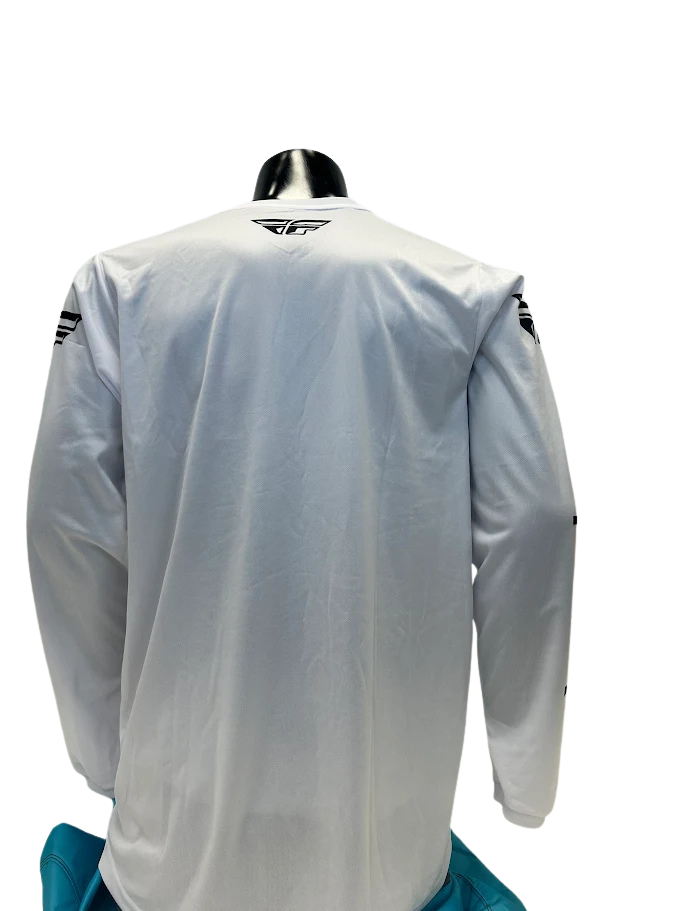 Jorgensen Powersports Fly Universal Jersey White Large Used 374-996L U Jorgensen Powersports