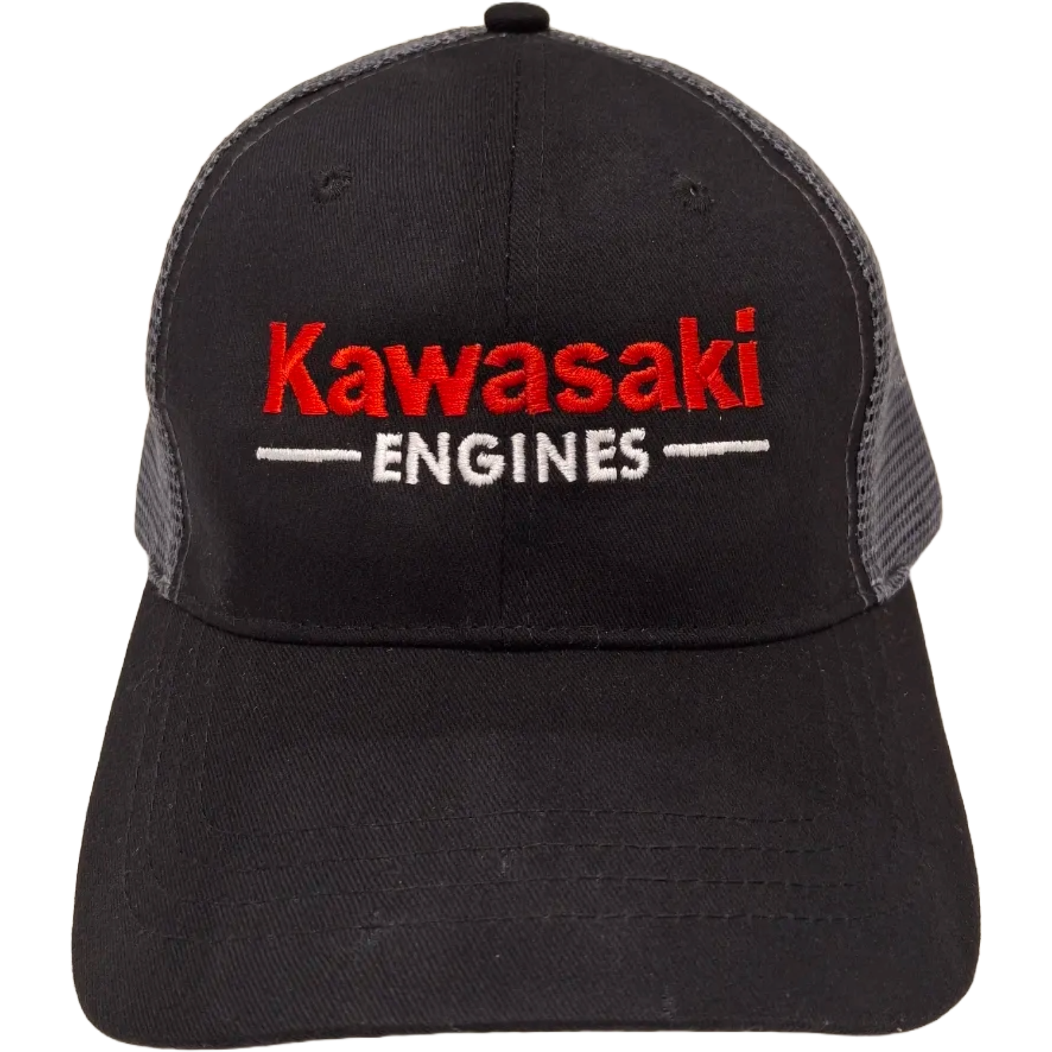 Kawasaki Apparel Kawasaki Engines Trucker Mesh Back Hat KAWCAP1 Jorgensen Powersports
