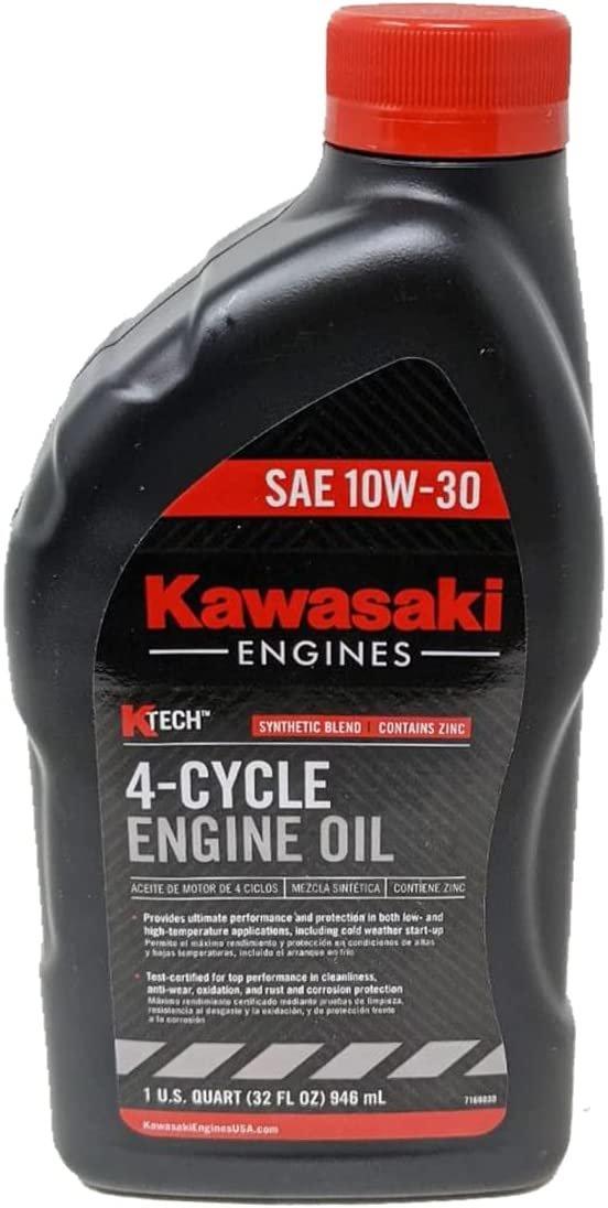 Kawasaki Automotive Parts and Accessories Kawasaki 4 Cycle Engine Oil 10w/30 6-Pack 99969-6081 X6 99969-6081 X6 Jorgensen Powersports