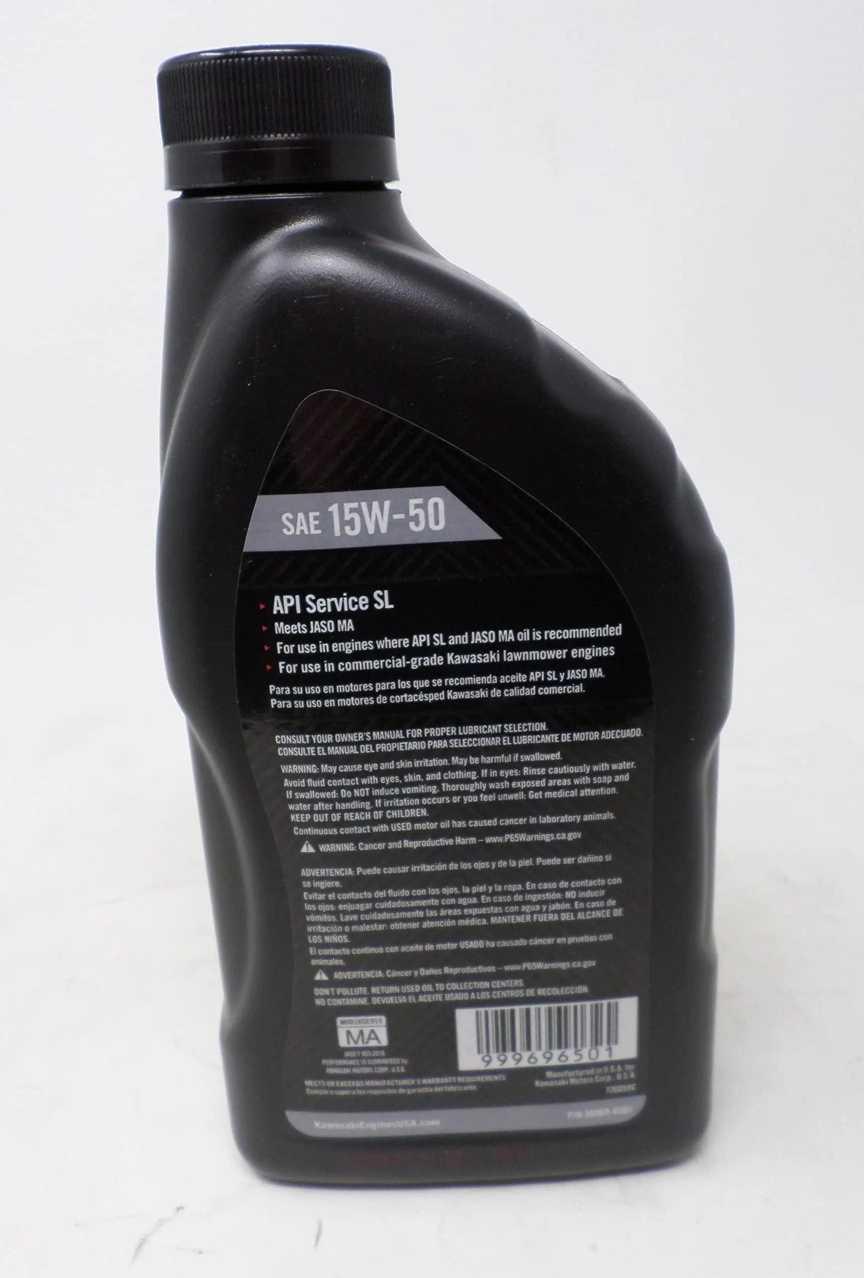 Kawasaki Automotive Parts and Accessories Kawasaki K-Tech Full Synthetic Oil 15w/50 - 1 Quart 99969-6501 M Jorgensen Powersports