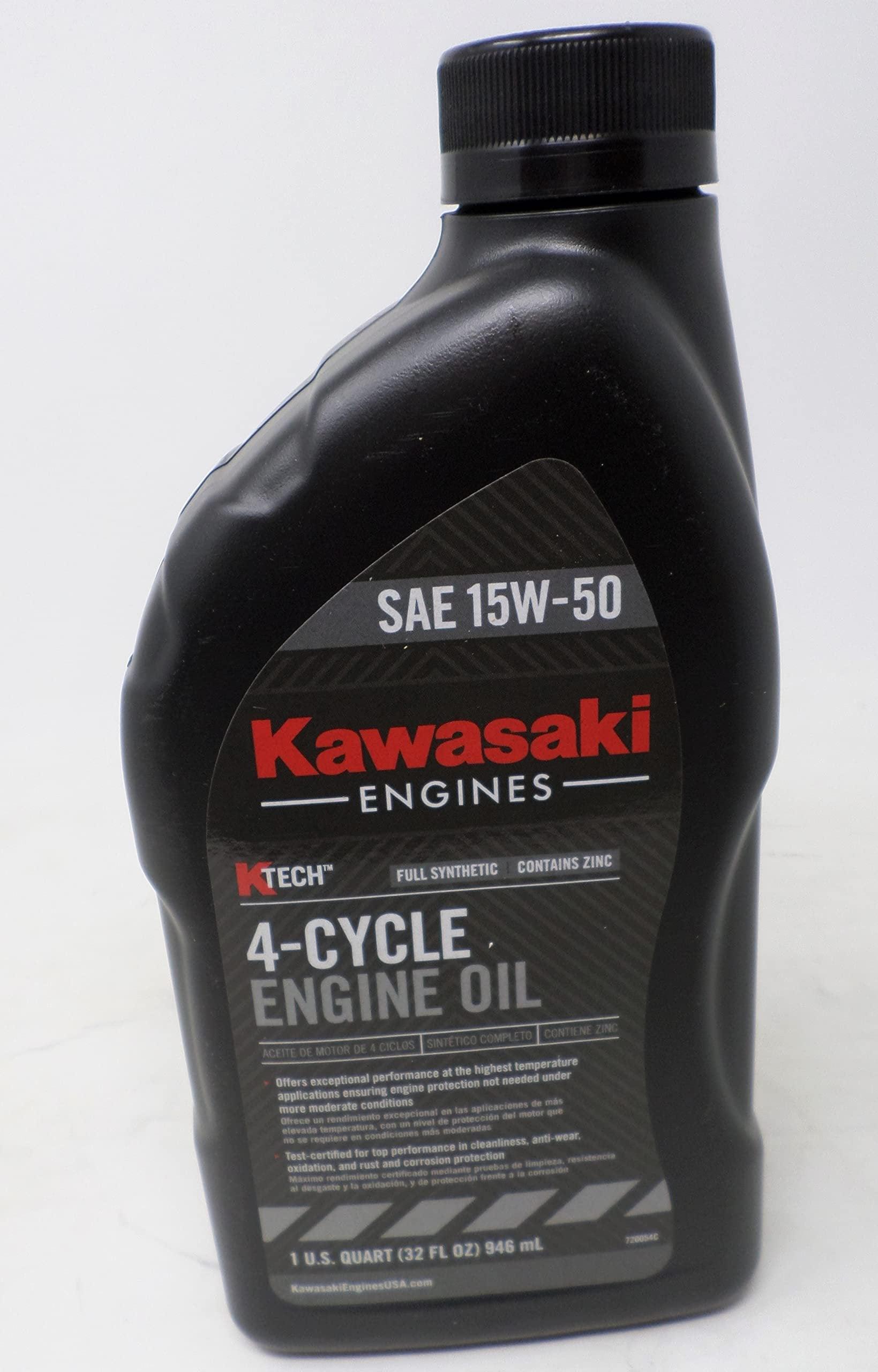 Kawasaki Automotive Parts and Accessories Kawasaki K-Tech Full Synthetic Oil 15w/50 - 1 Quart 99969-6501 M Jorgensen Powersports
