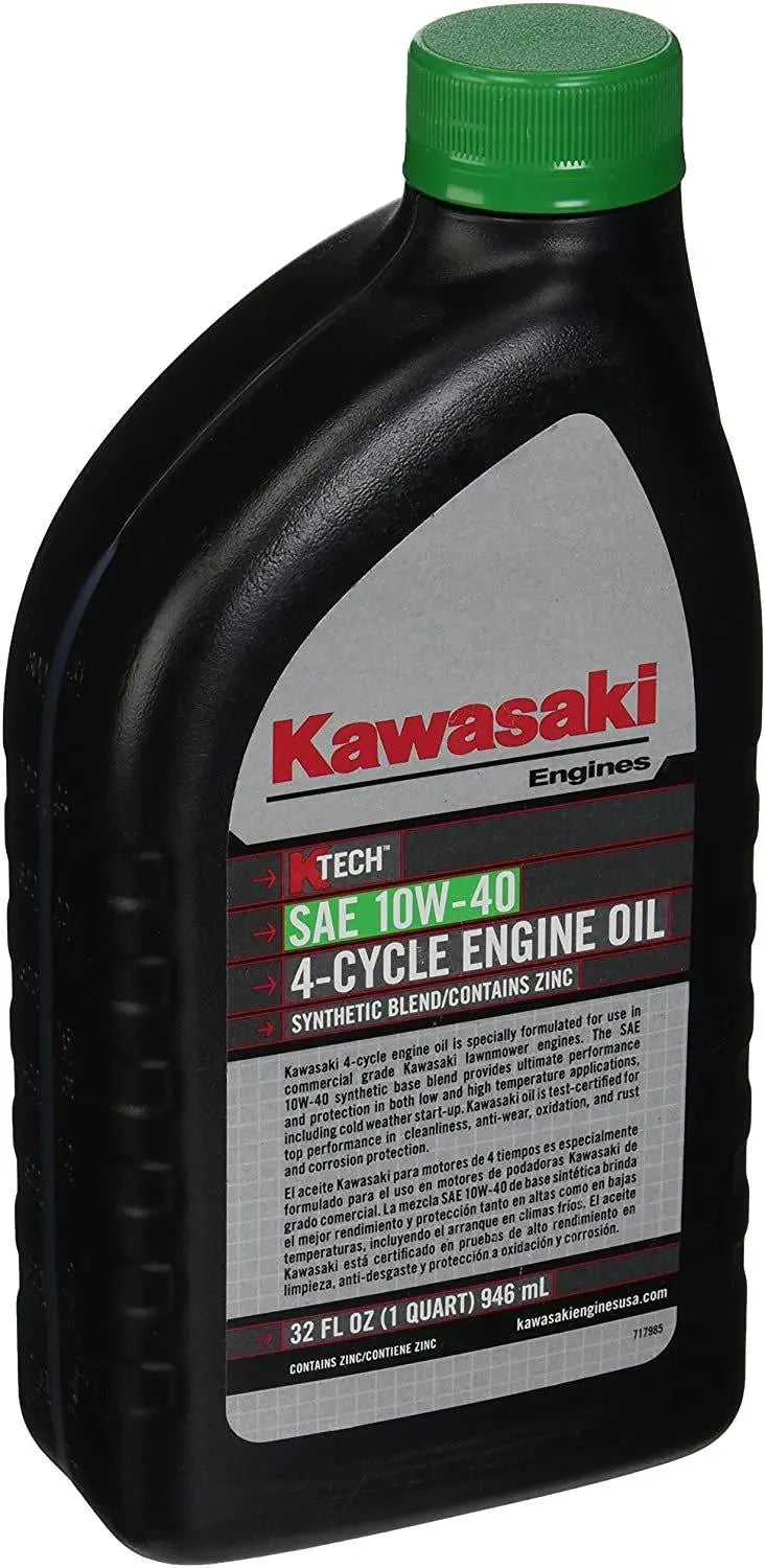 Kawasaki K-Tech Synthetic Blend Oil 10w/40 - 1 Quart Kawasaki