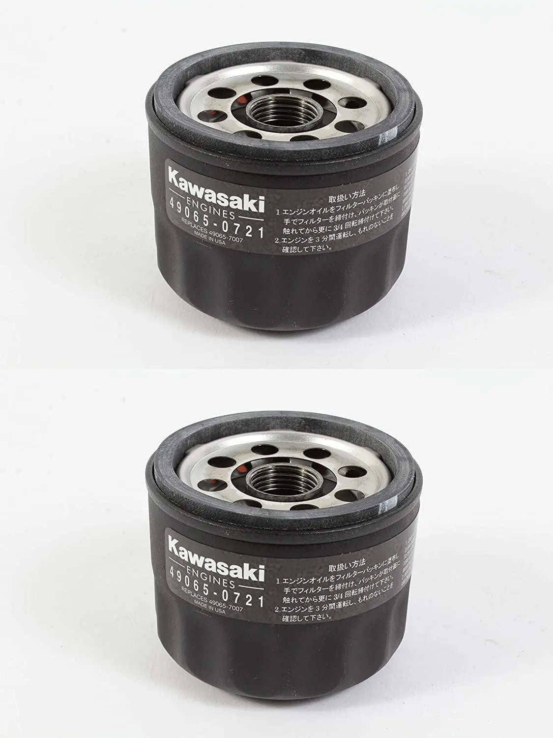 Kawasaki Oil Filter 2-Pack 49065-0721 Kawasaki