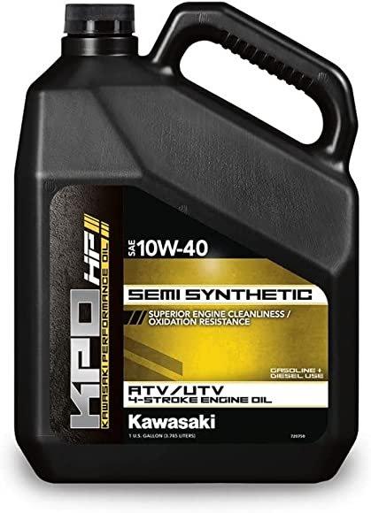 Kawasaki Semi-Synthetic Oil 10w/40 - 1 Gallon Kawasaki