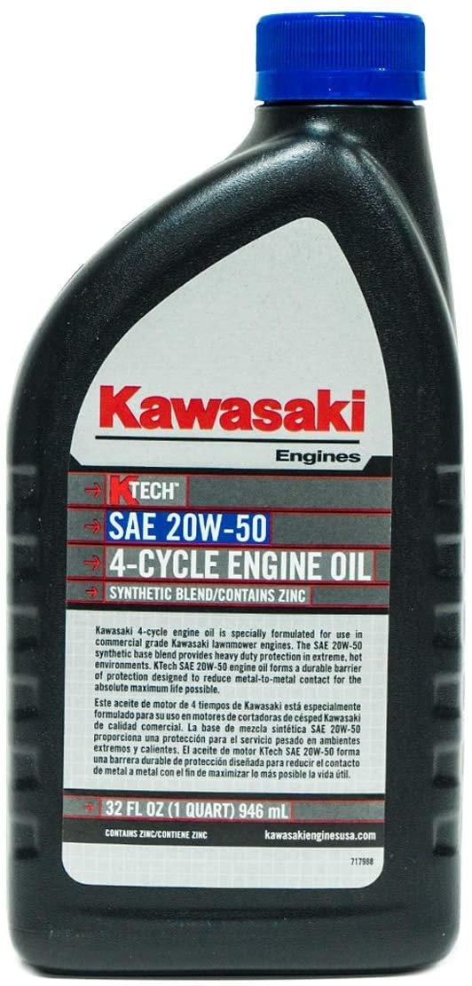 Kawasaki Automotive Parts and Accessories Kawasaki Synthetic Blend Oil 20w/50 12-Pack 99969-6298 X12 Jorgensen Powersports