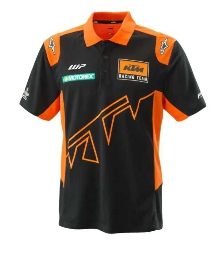 KTM Apparel KTM RedBull Team Polo Shirt (Black) 3PW220019803 Jorgensen Powersports
